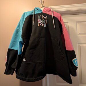 I'm Okay-ish giant hoodie